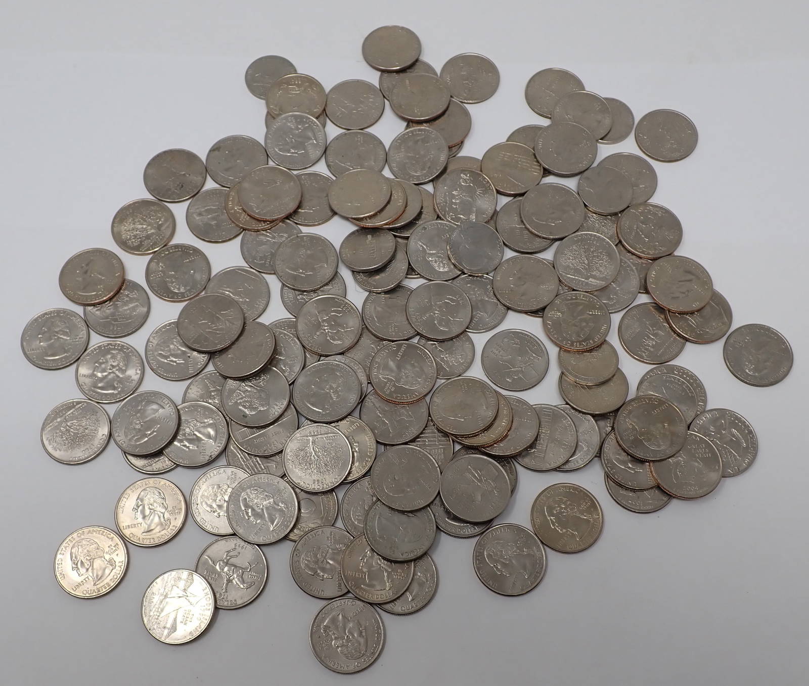 1 Pound 9 Ounces Of Quarters Auction