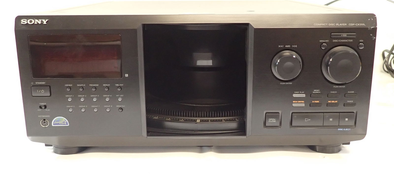 Sony 300 Compact Disc Player  Changer CDP-CX355 (1 of 7)