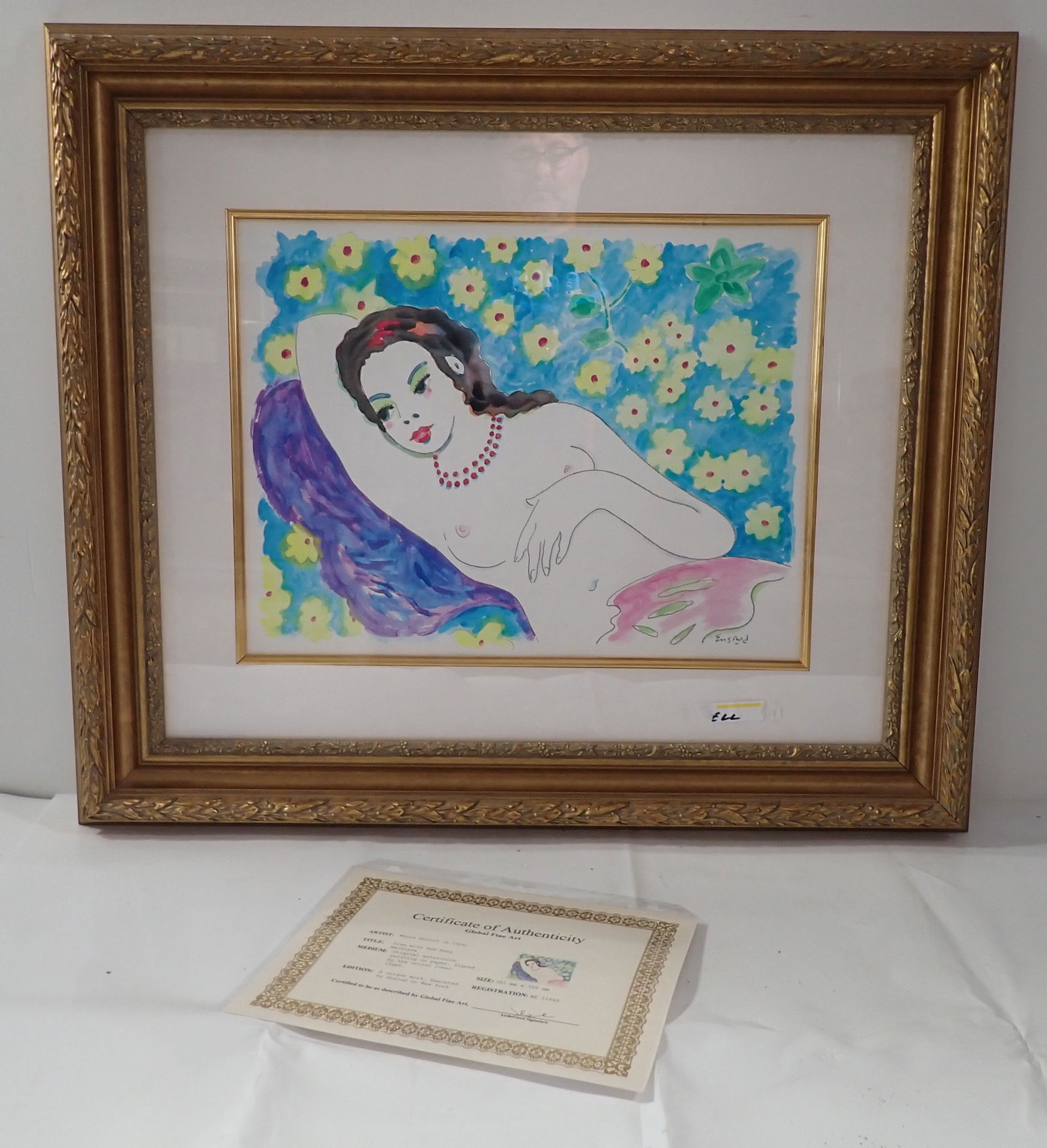 Wayne Ensrud Lisa with Red Ruby Necklace (1 of 5)