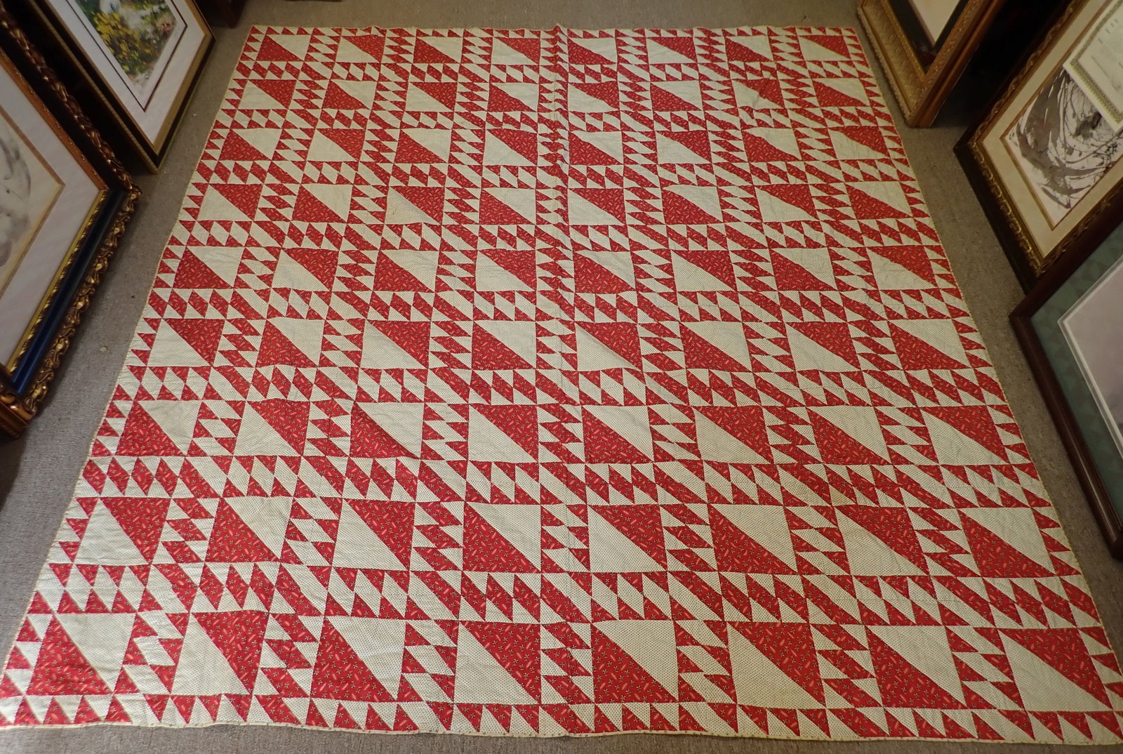Quilt: Apprx 80" x 90"