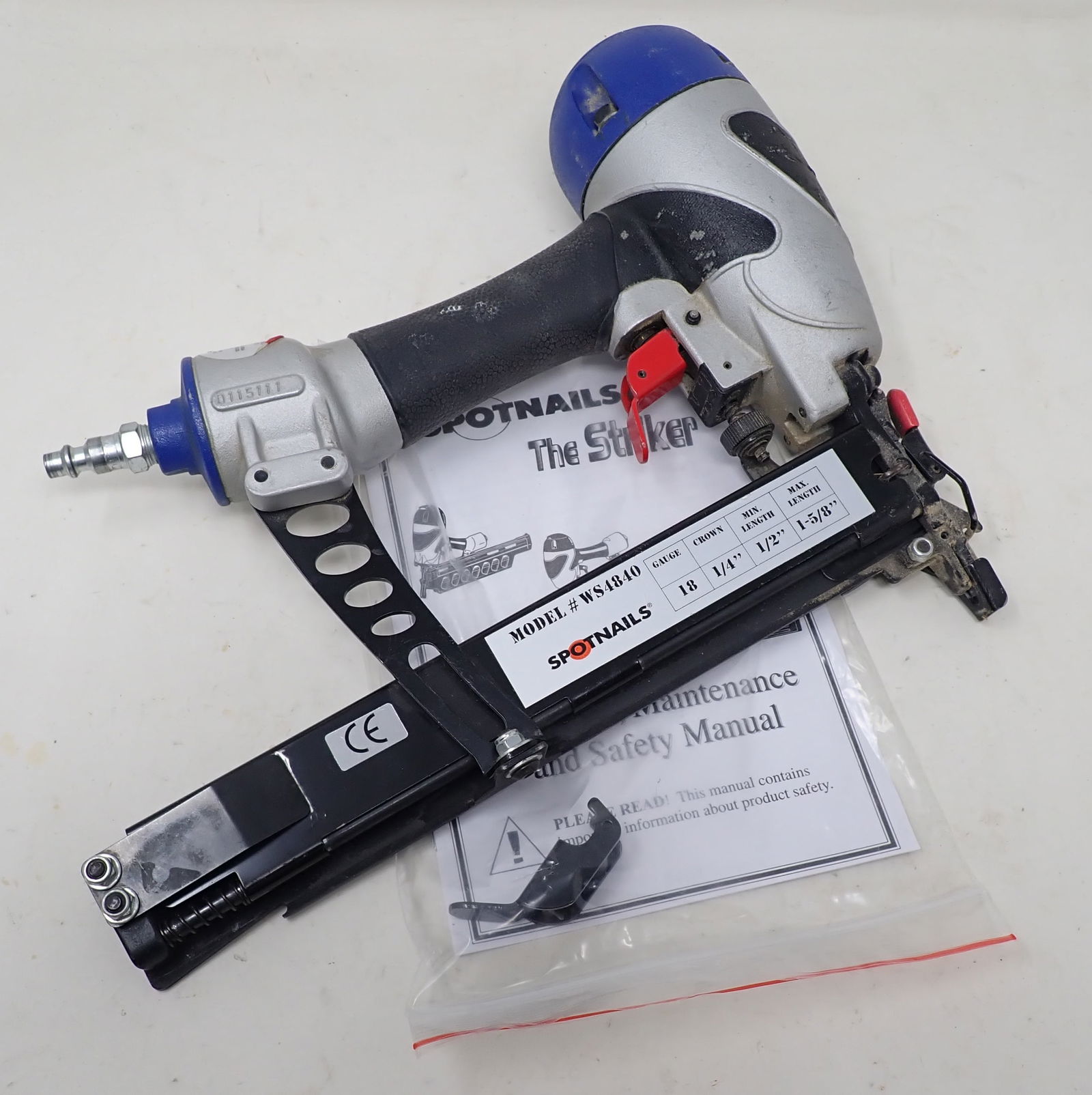 Spotnails WS4840 Striker 18ga Flooring Stapler (1 of 4)