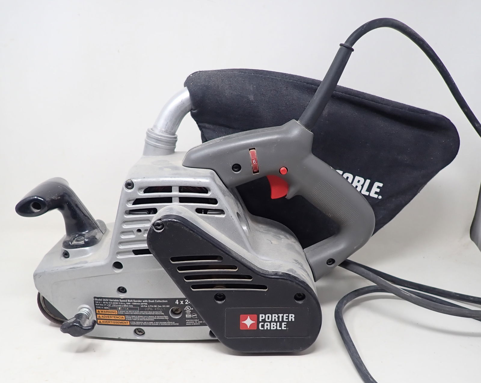 Porter Cable 362V Variable Speed Belt Sander (1 of 3)