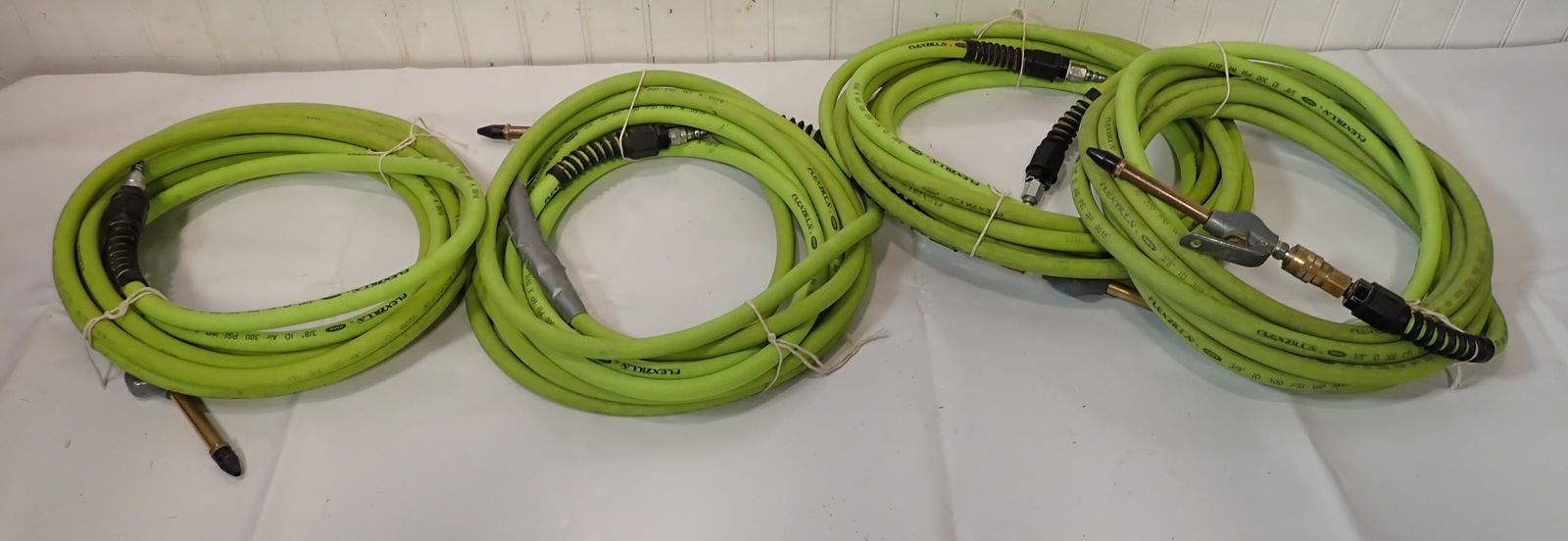 4 Flexzilla 3/8" Air Hoses (1 of 3)