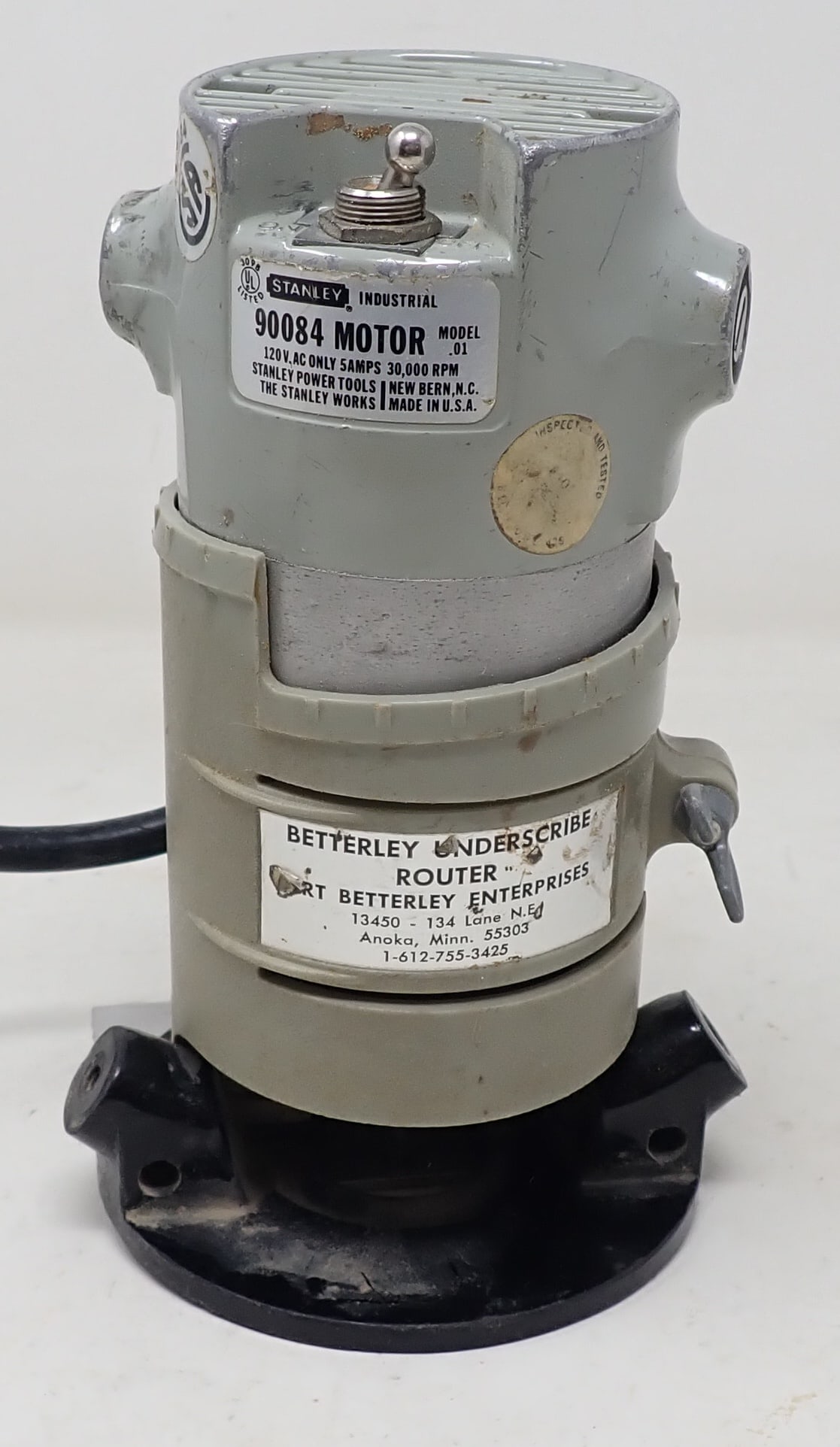 Betterley Underscribe Router Auction