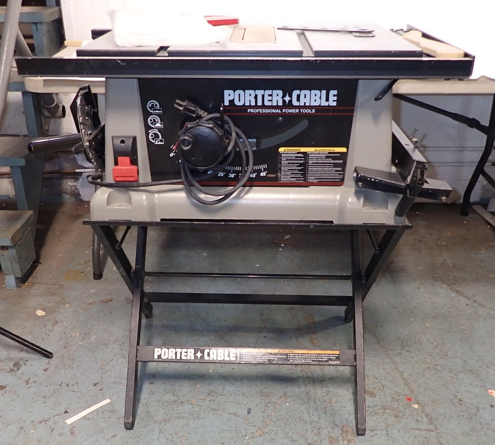Porter Cable 3812 10" Table Saw w/ Stand (1 of 6)