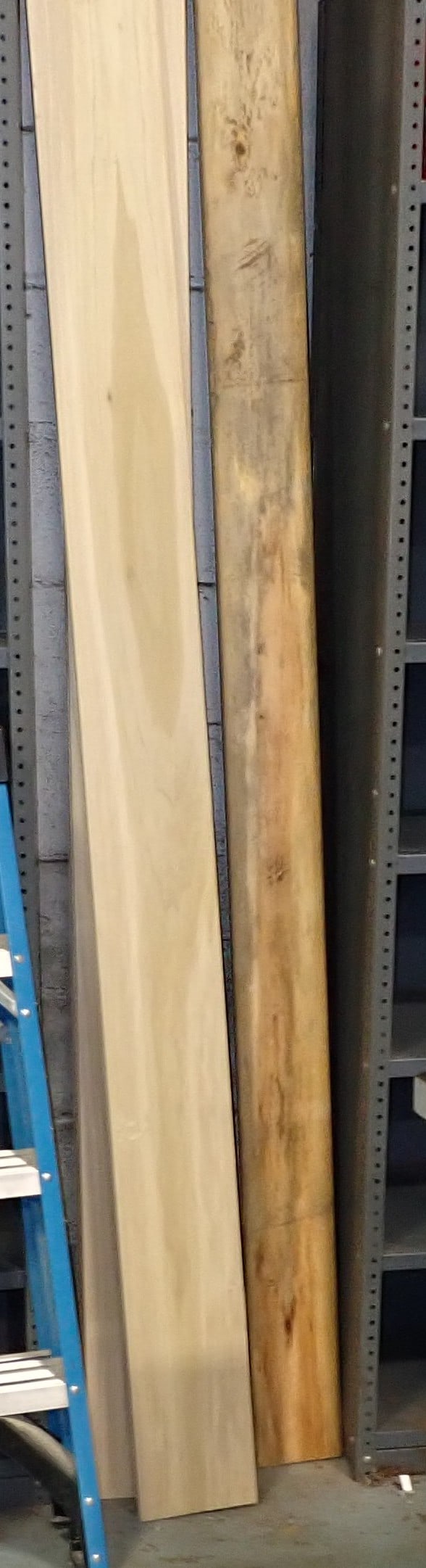 Lumber: There are (4" 3/4" x 8" x 8' and (1) 1" x 6" x 10'10. No in house shipping