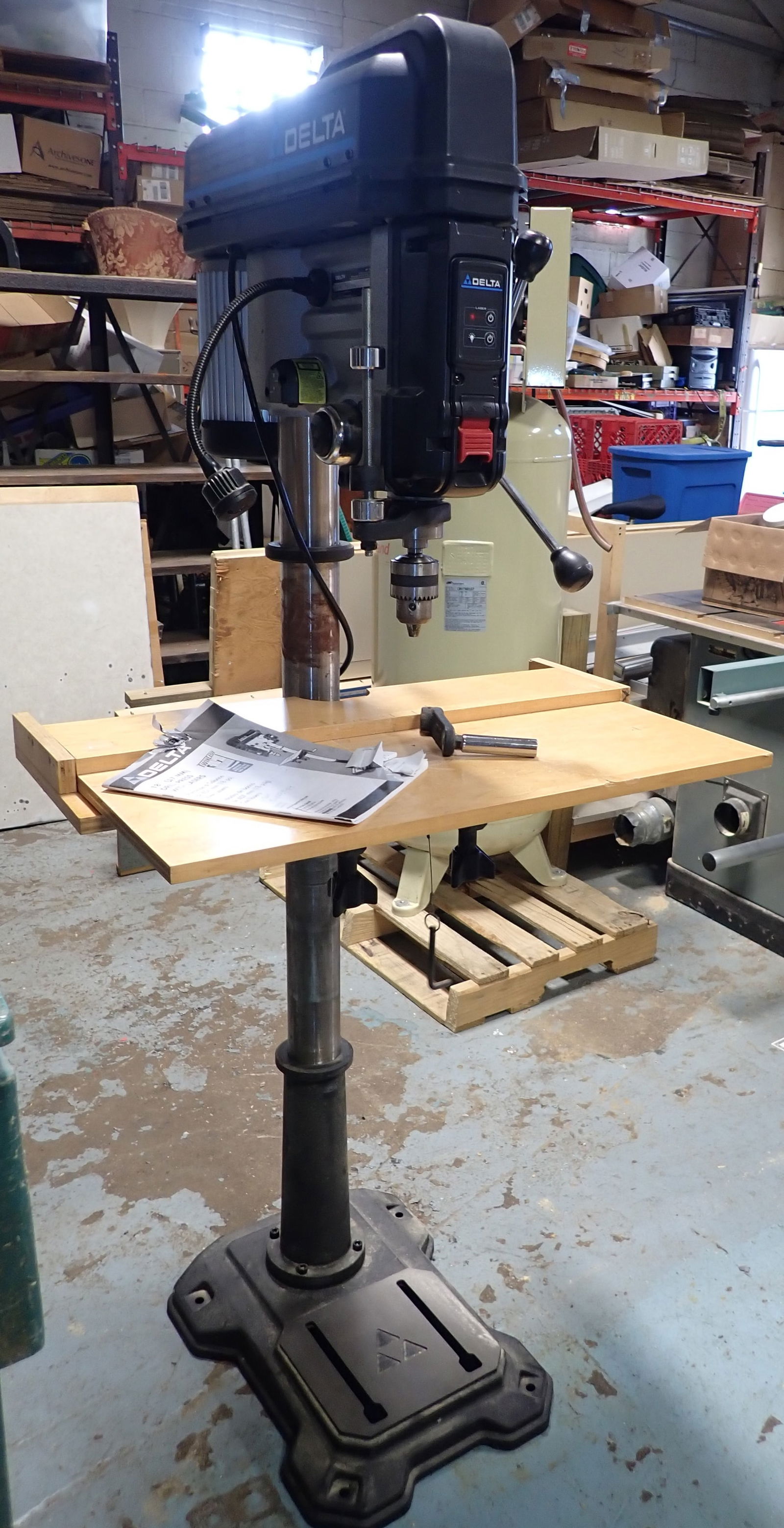 18" Delta Drill Press w/ Lasers (1 of 9)