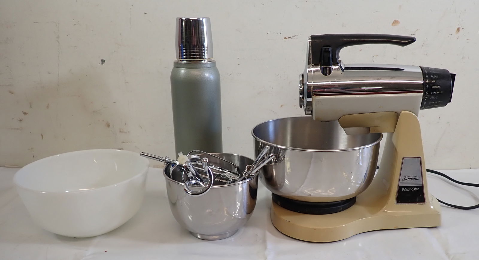 Sunbeam Mixmaster & Stanley Thermos (1 of 3)