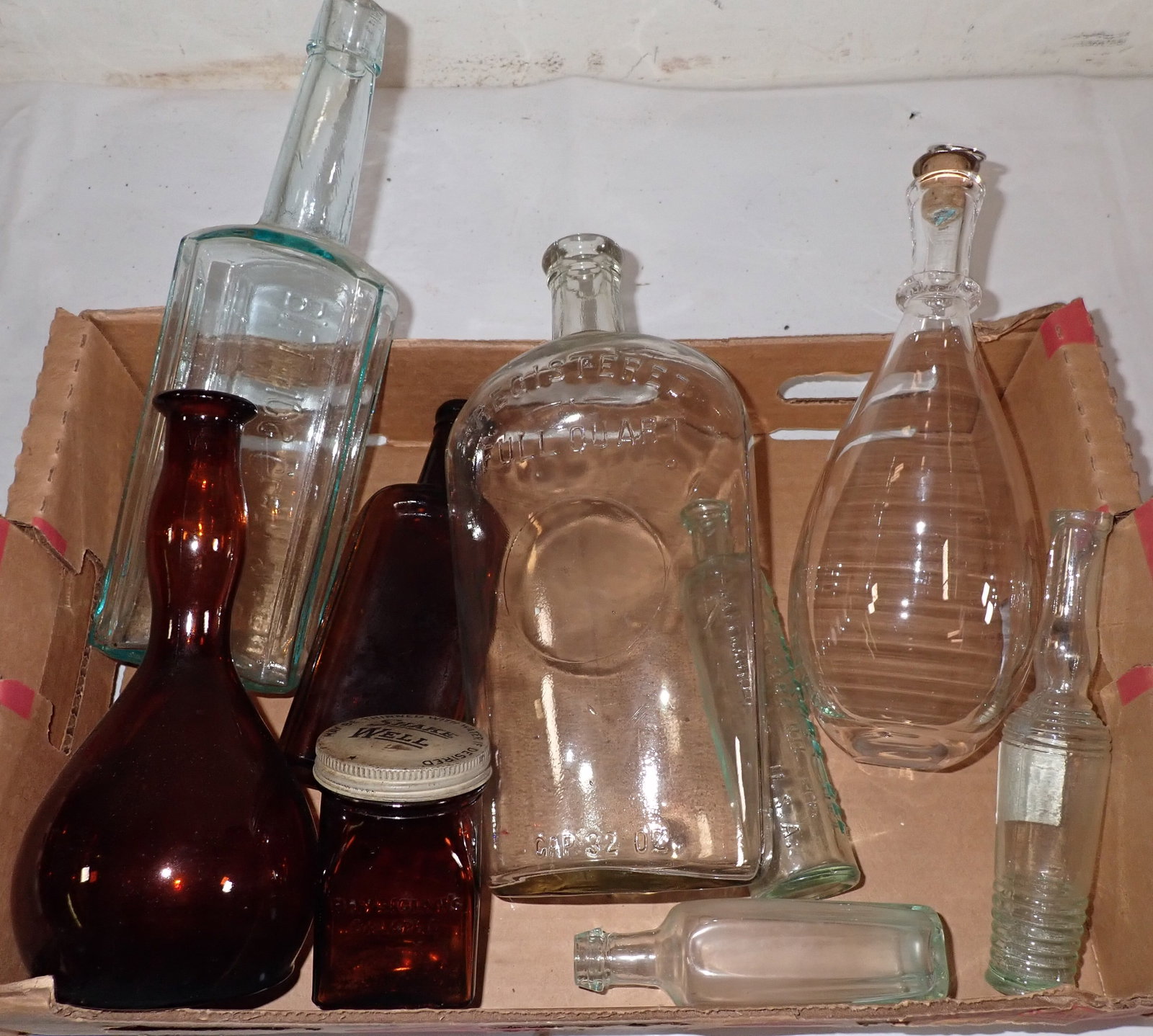 Bottles Decanter & Misc: Getting all pictured