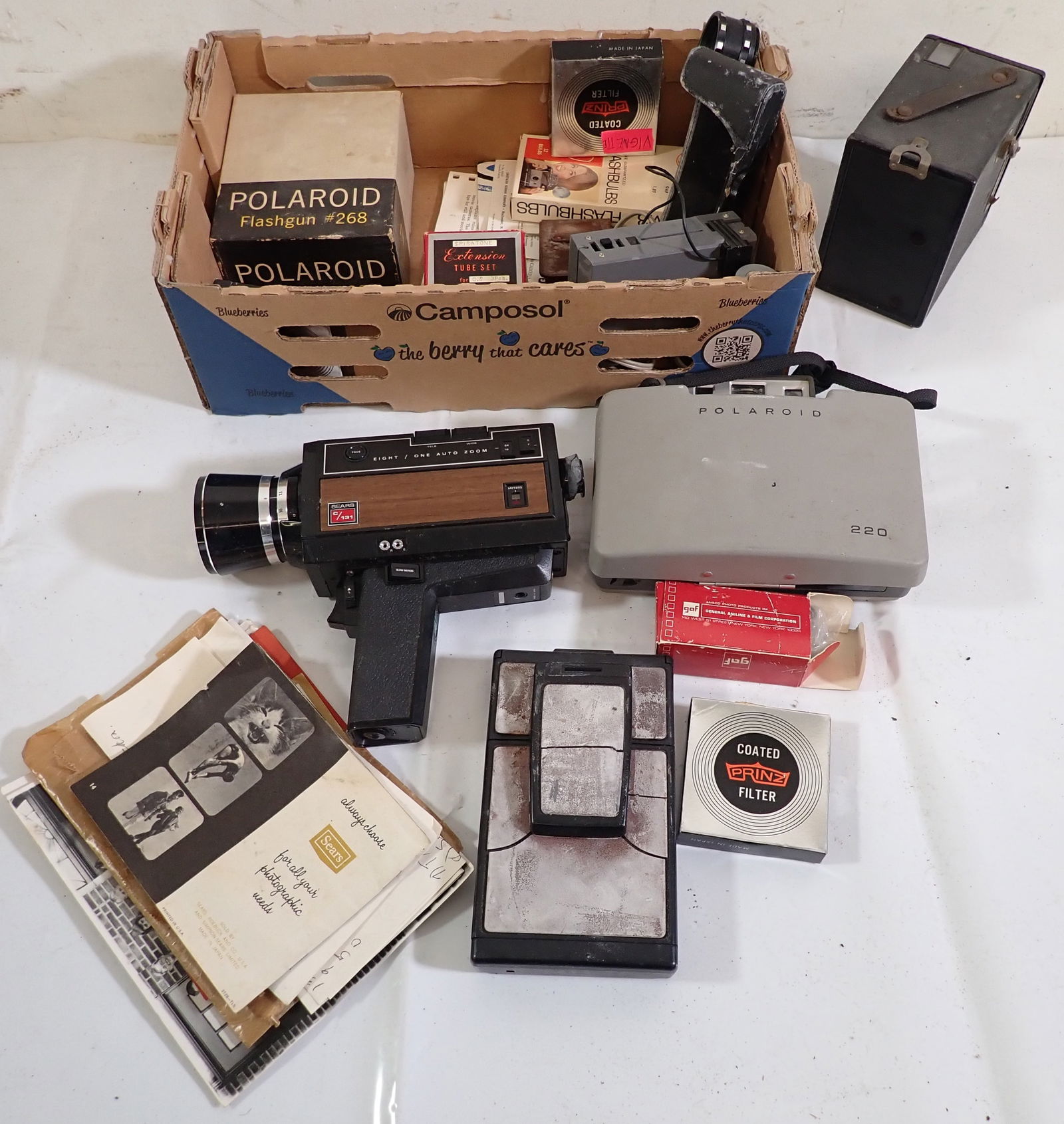 Camera Accessories incl Polaroid 220 (1 of 5)