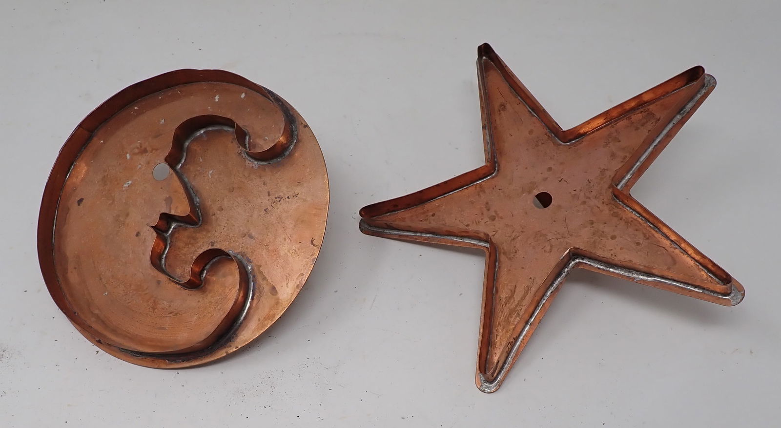 Copper Man in Moon & Star Cookie Cutters (1 of 2)