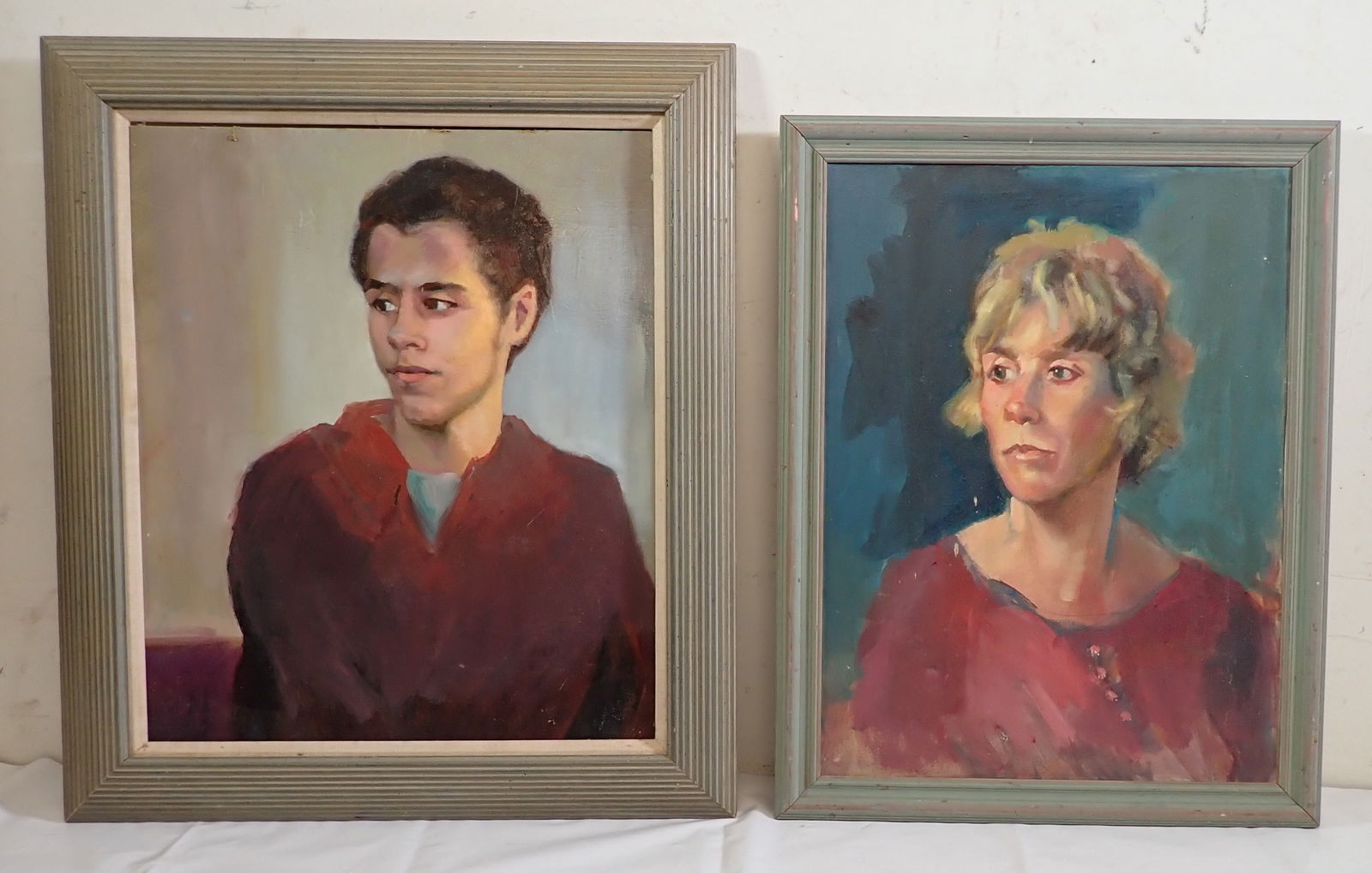 2 John Reilly Portrait Oil Paintings (1 of 3)