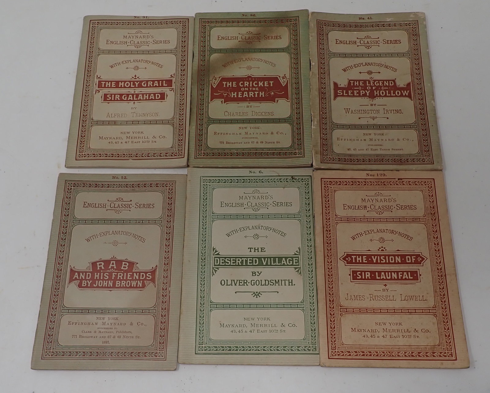 Maynard's English Classic Series Books (1 of 4)