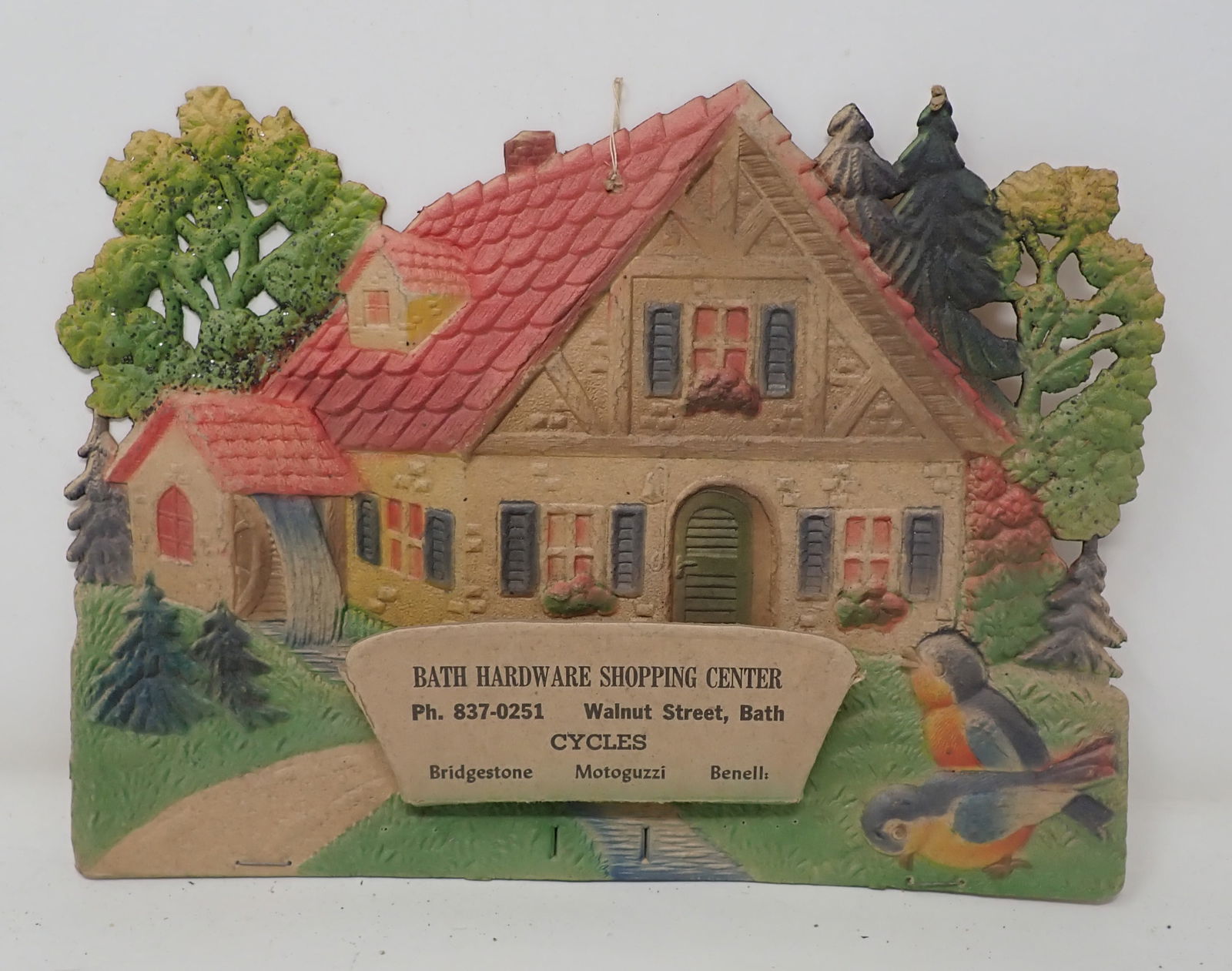 Bath Pa Hardware Cycles Motoguzzi Benelli Die Cut (1 of 3)