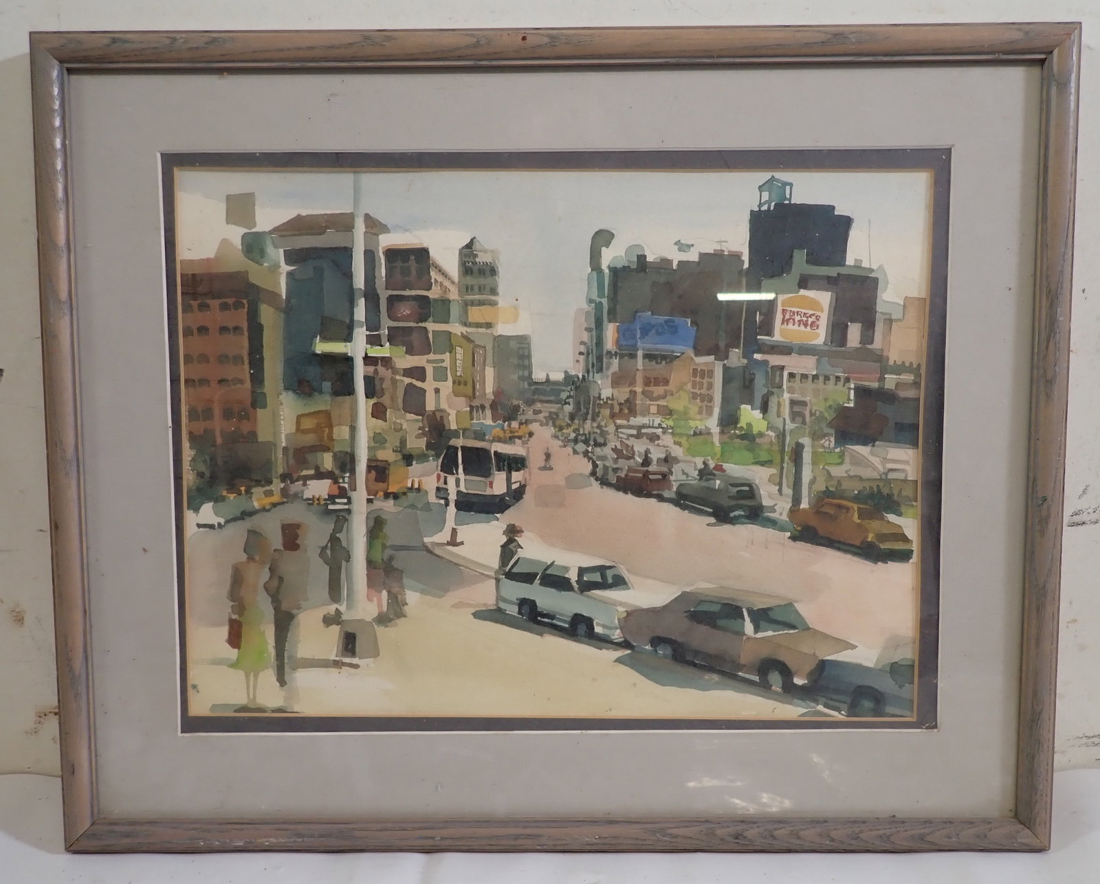 John Reilly Cityscape Watercolor (1 of 3)