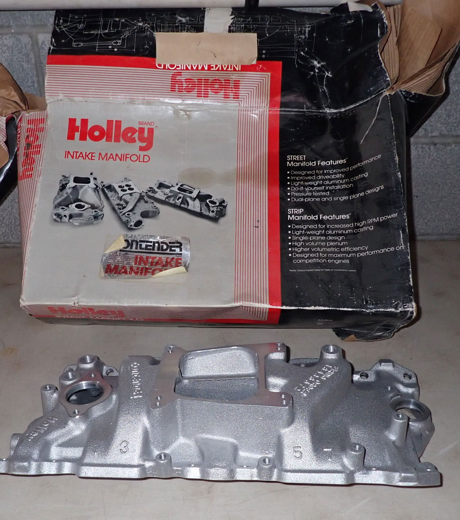 Holley Intake Manifold: Intake manifold