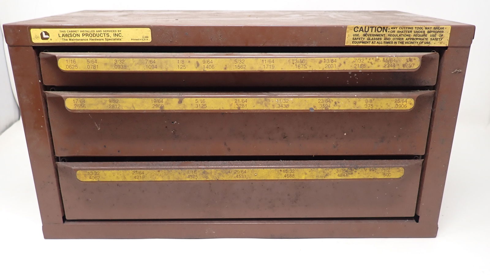 Lawson Drill Bits Organizer w/ Bits (1 of 4)