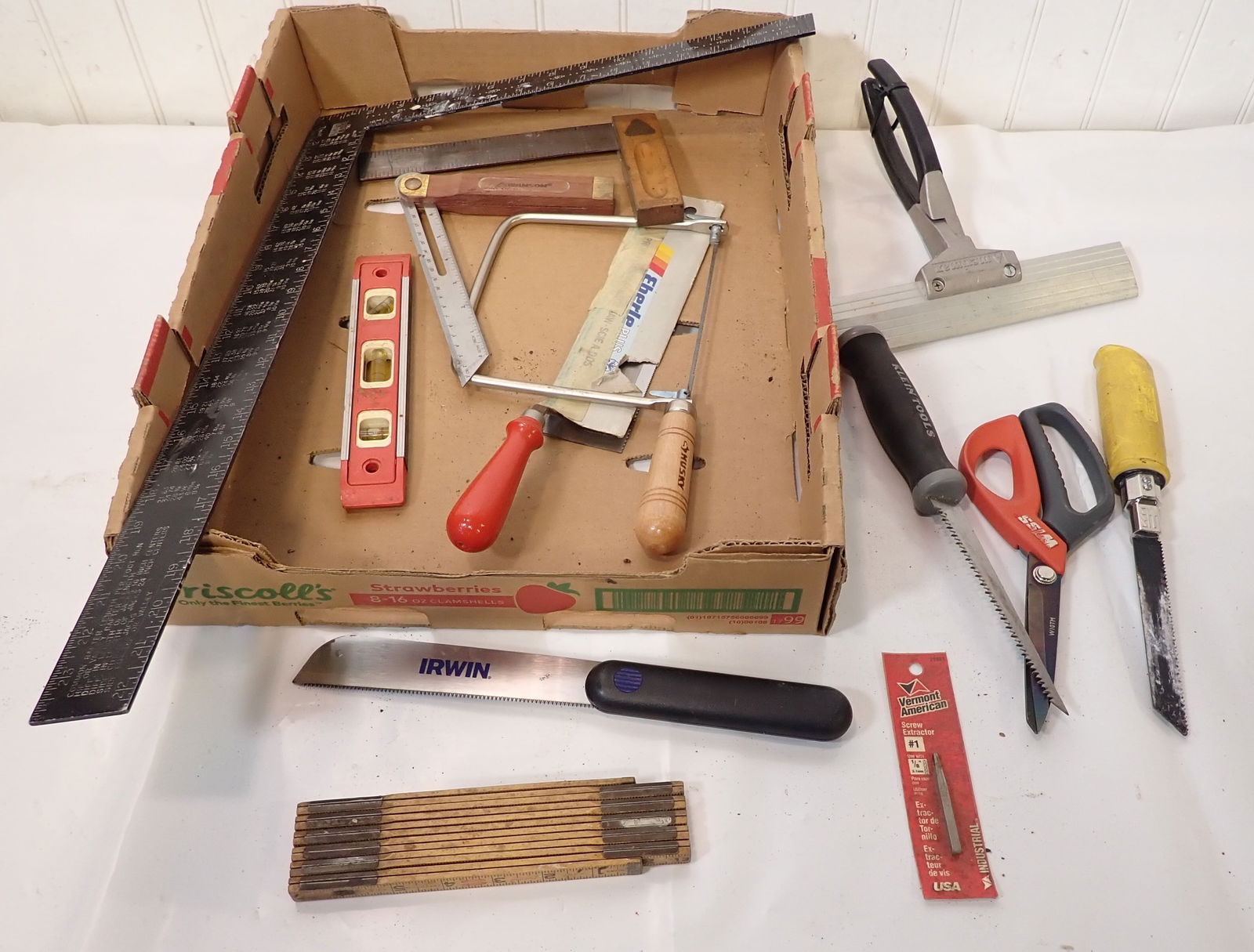 Stanley Square Klein Sheetrock Saw Misc Tools (1 of 5)