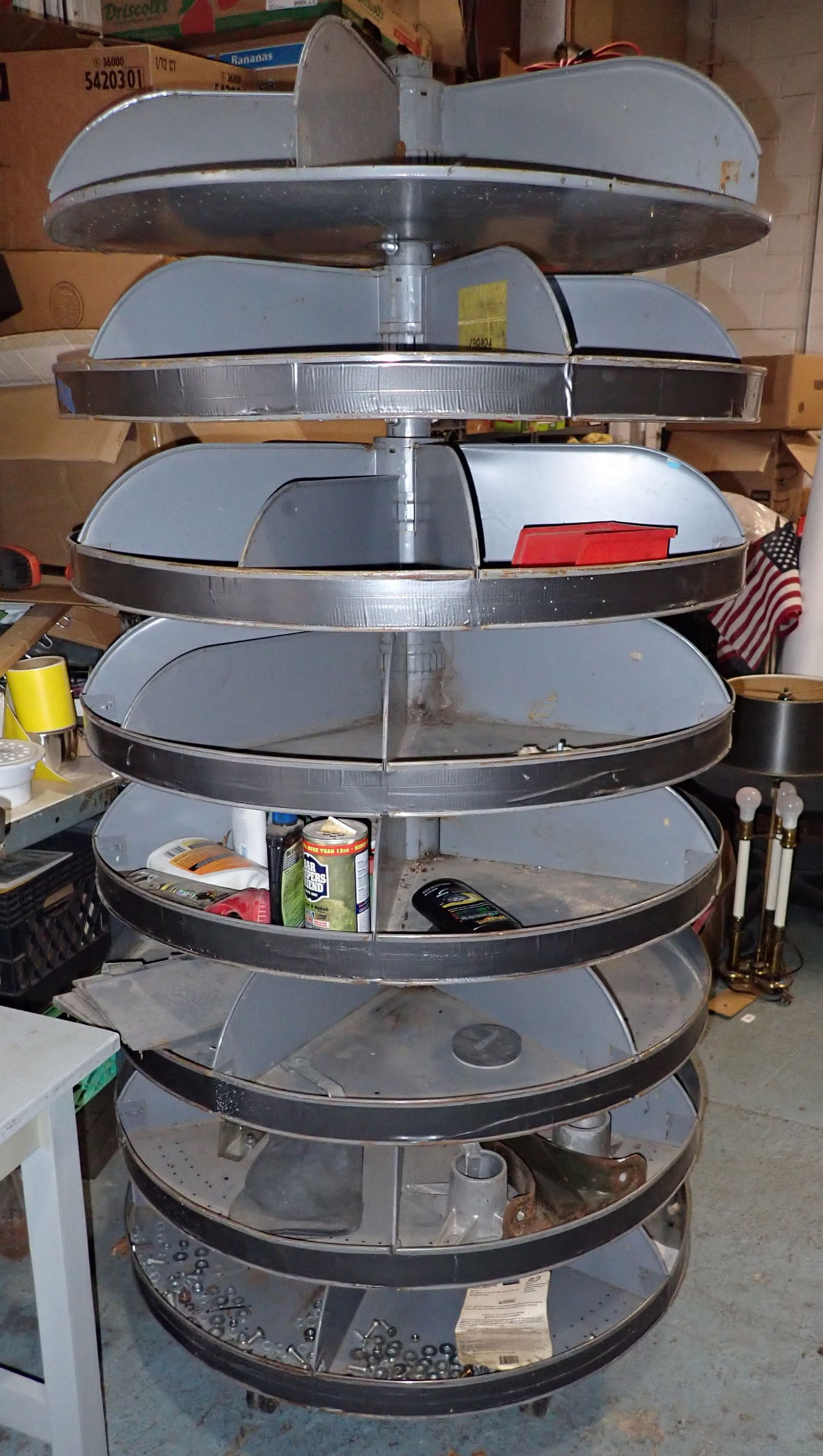 Rotating Parts Bin (1 of 5)