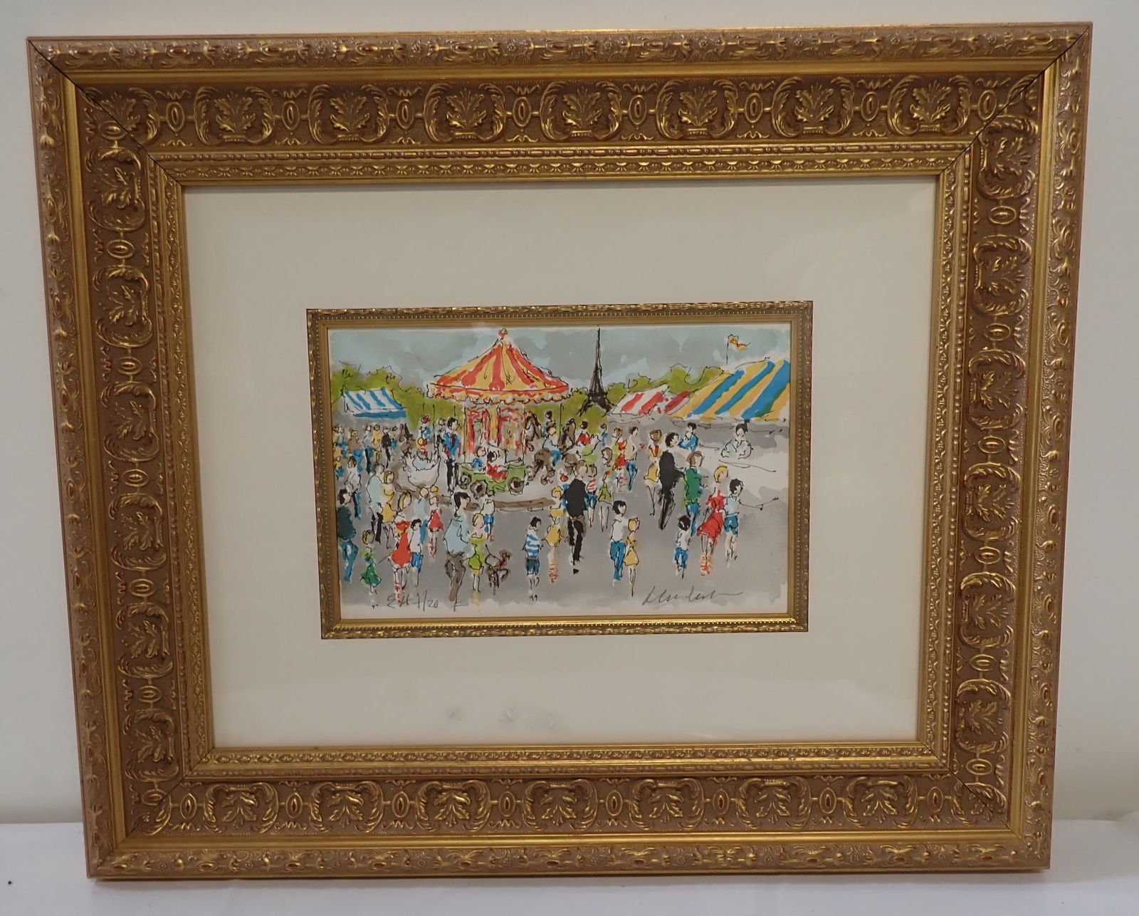 Urban Huchet Le Carrousel Lithograph (1 of 5)