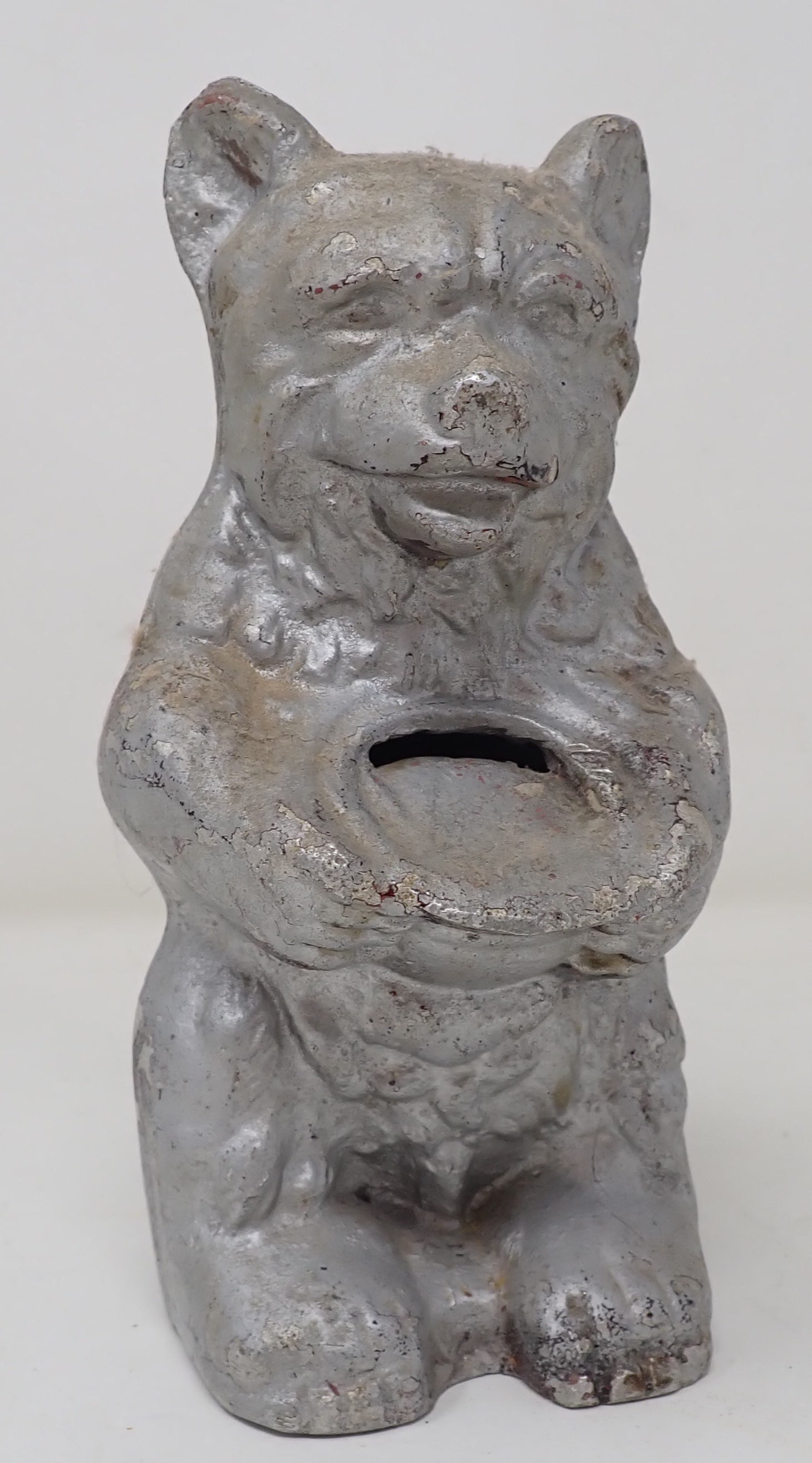 Cast Aluminum Bear Still Bank (1 of 3)
