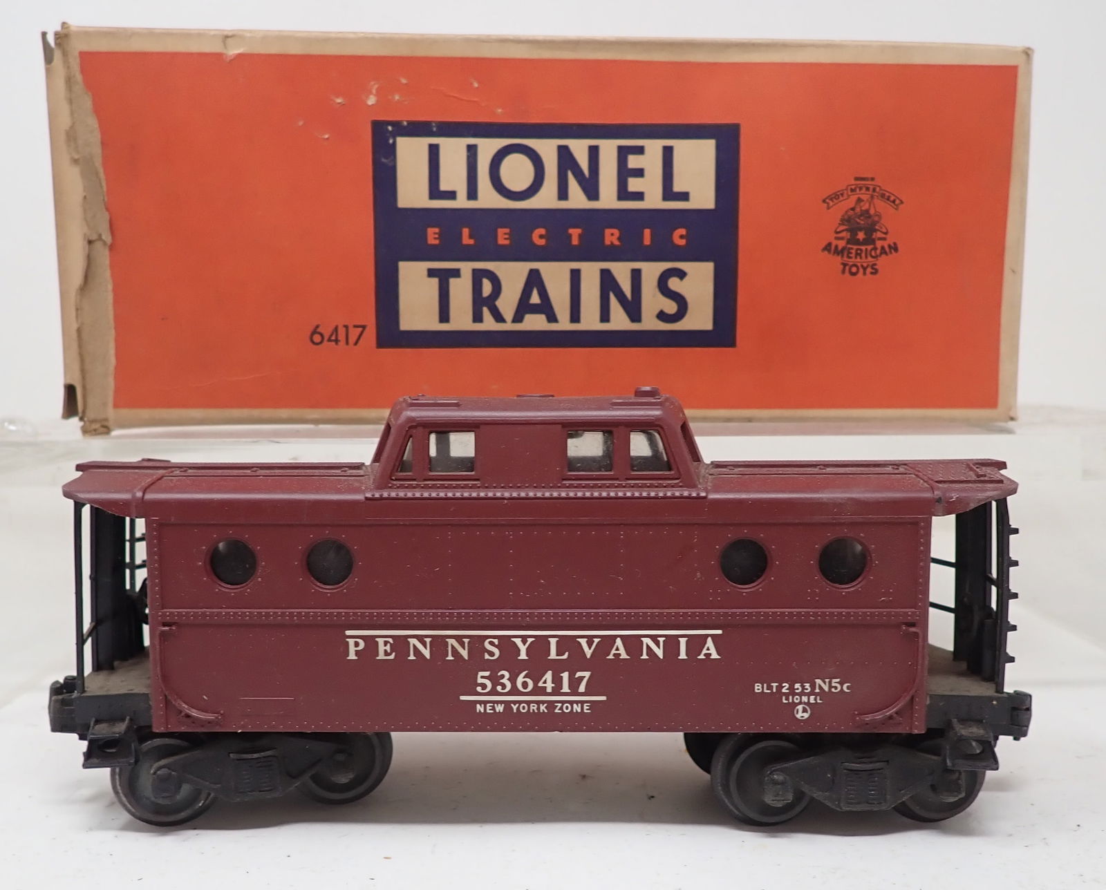 Lionel 6417 Pennsylvania New York Zone Caboose (1 of 2)