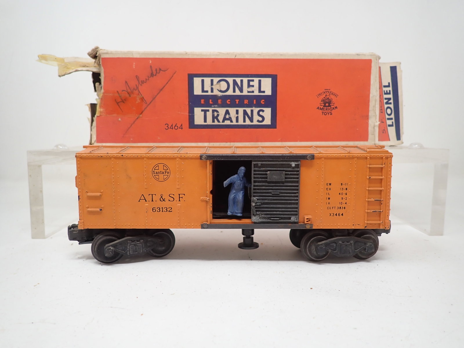 Lionel 3464 Box Car: Box car