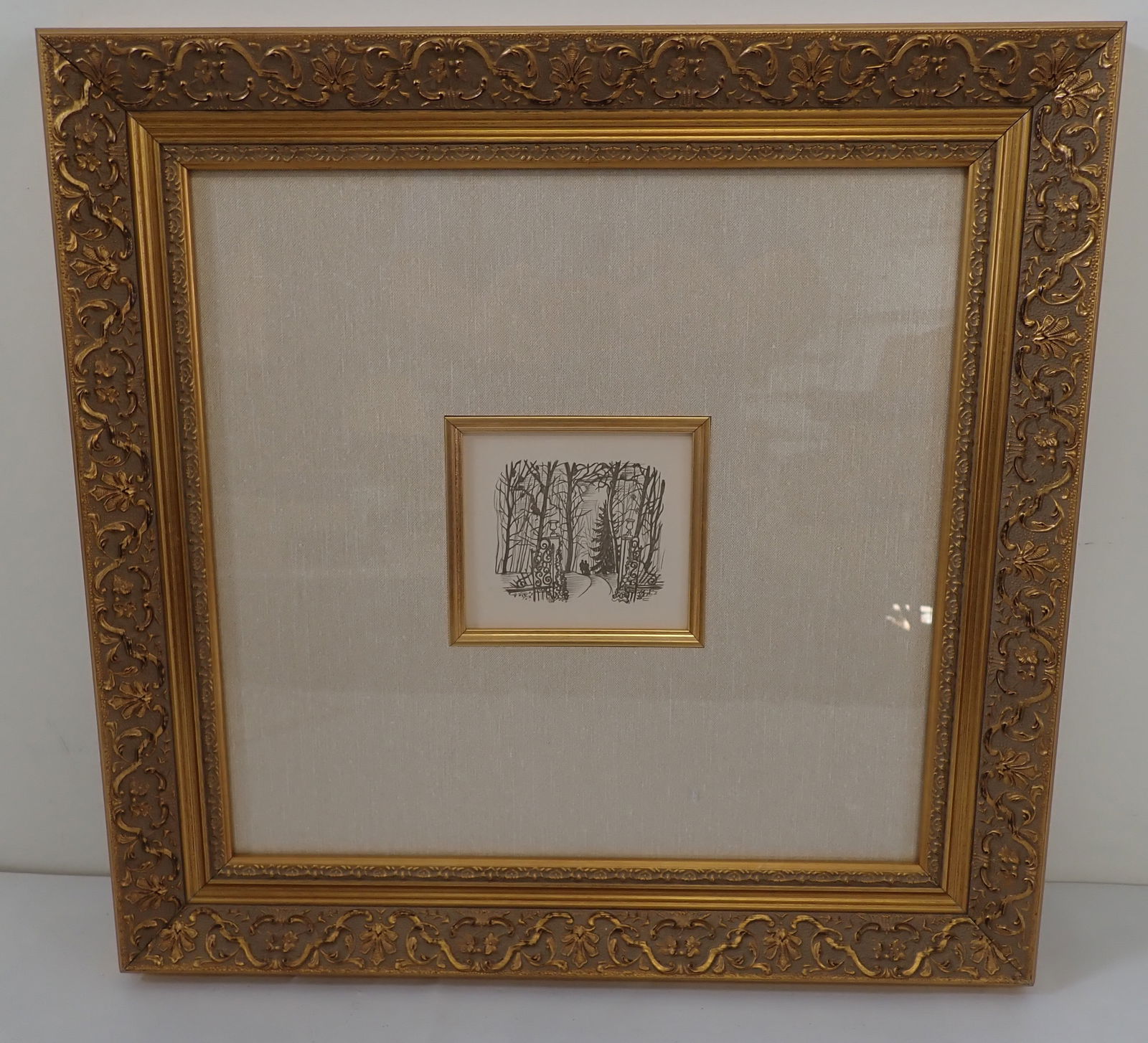 Andre Dignimont Colloque Sentimental Engraving (1 of 4)