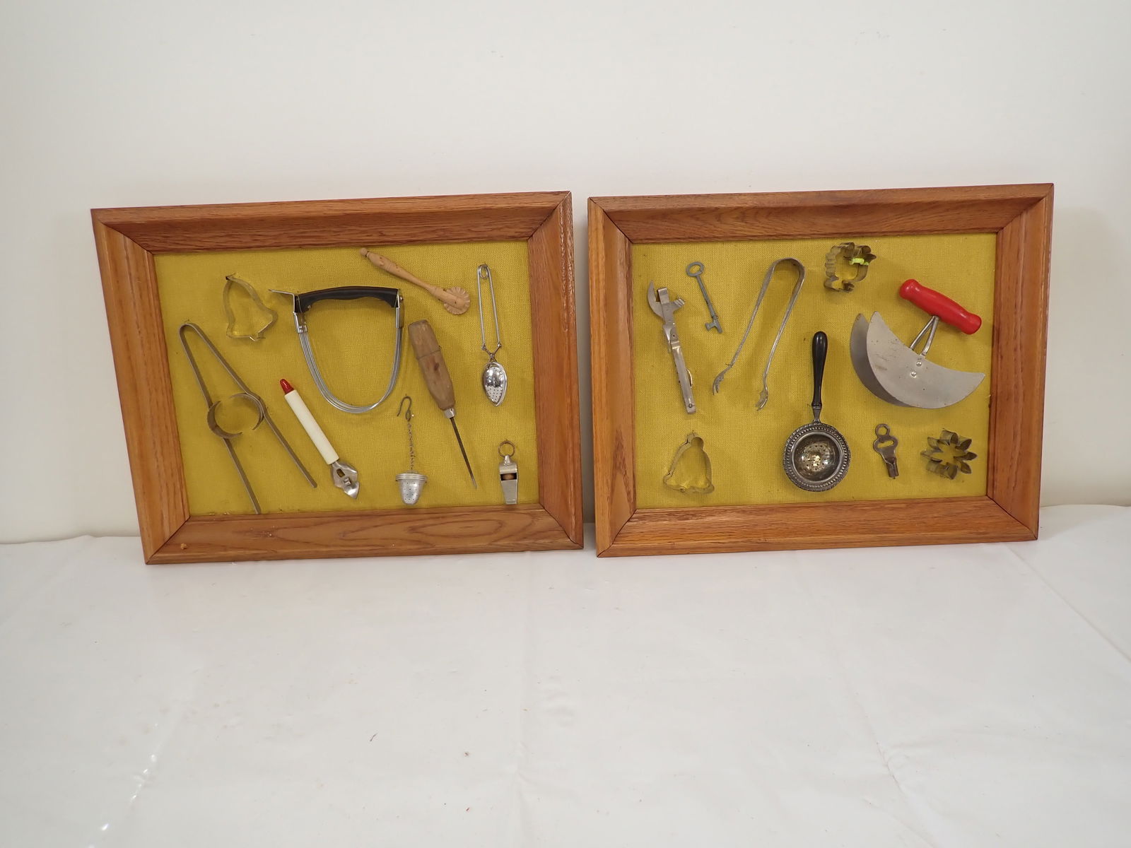 Kitchenware & Acme Thunderer Whistle Wall Art: Frames are apprx 15" x 19 1/4"