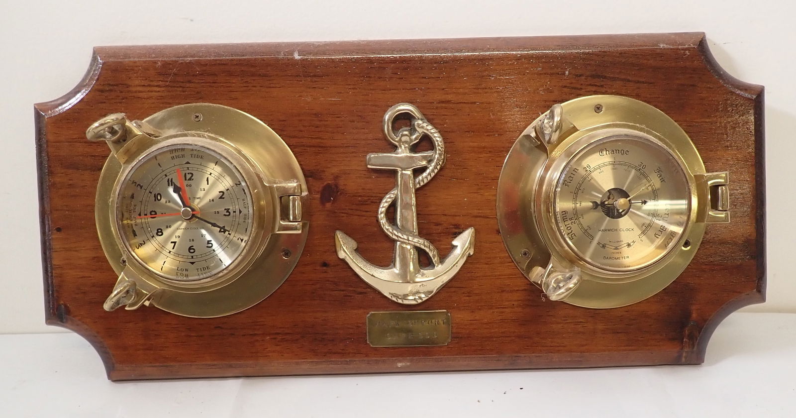 Harwich Port Cape Cod Barometer & Clock (1 of 4)
