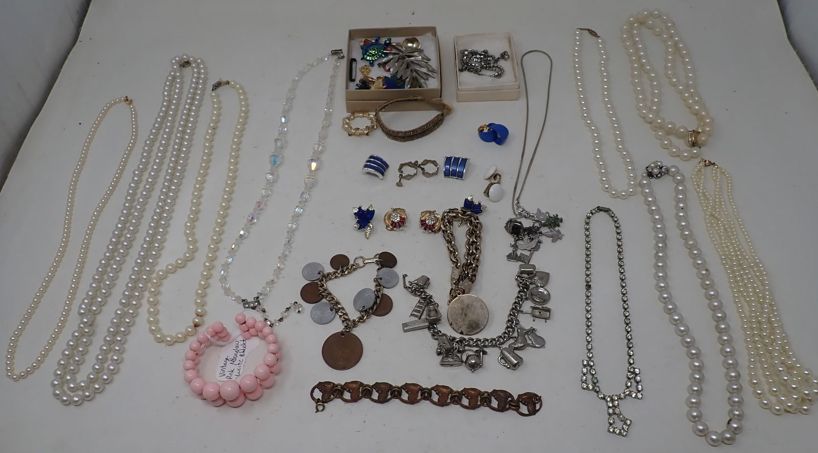 Costume Jewelry Coin Bracelet Charms incl Sterling (1 of 7)