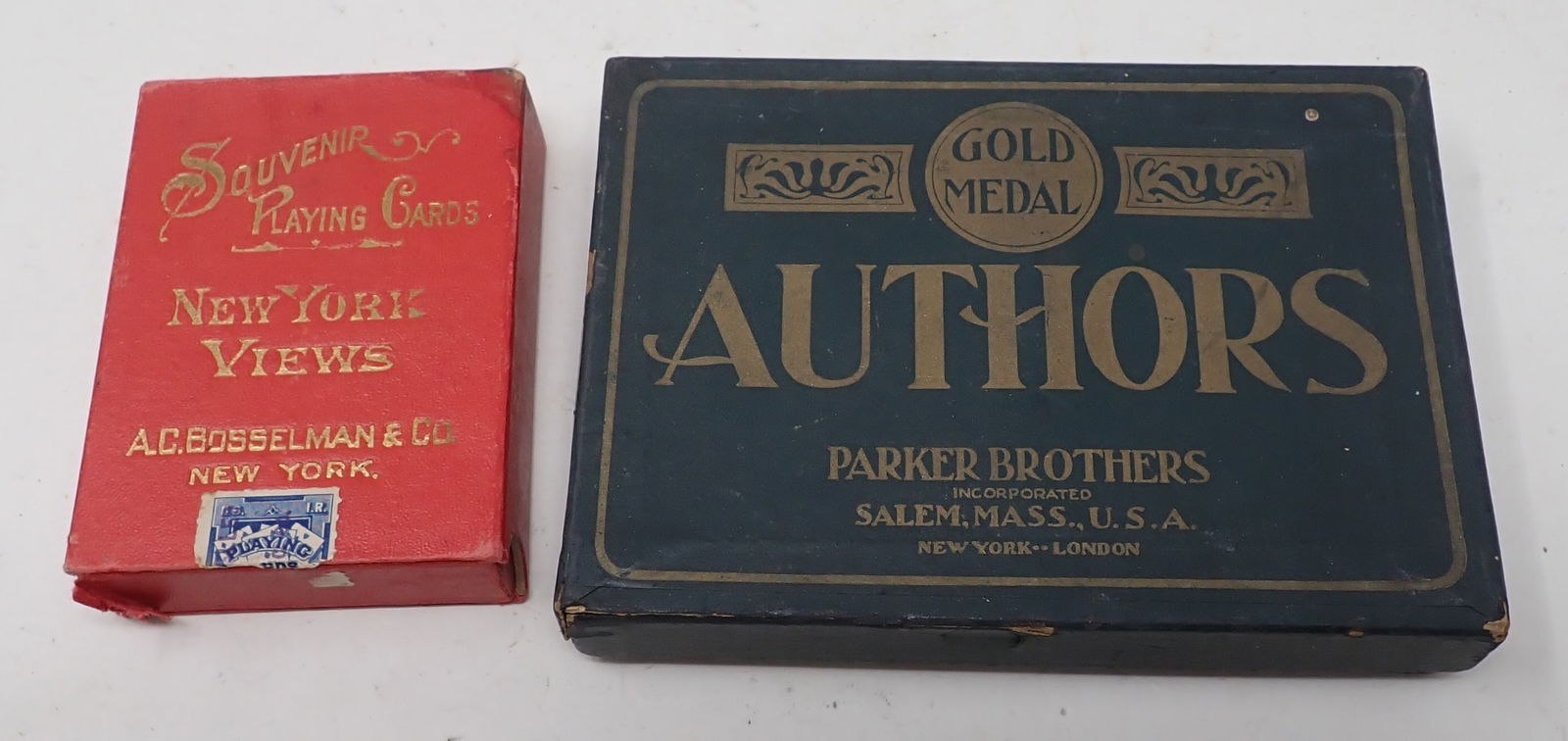 New York Souvenir Playing Cards Parker Brothers Authors Game (1 of 5)
