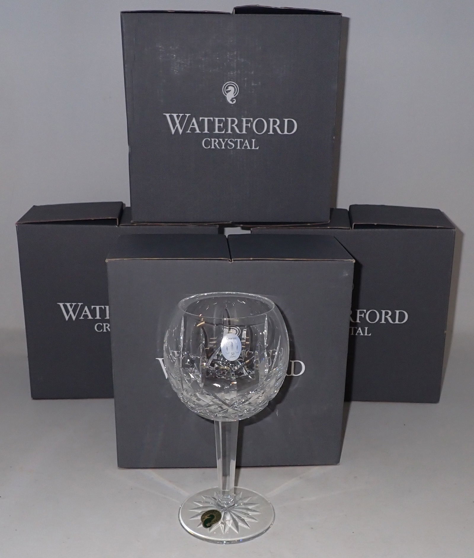 Set of 8 Waterford Lismore Wine Hock Goblets: Wine Hock Goblets - Apprx 3 1/2" in diameter and 7 3/8" tall.