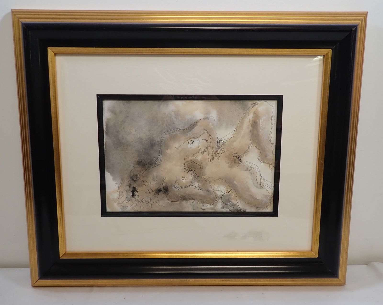 Urbain Huchet Erotique Femme Original Acrylic (1 of 3)