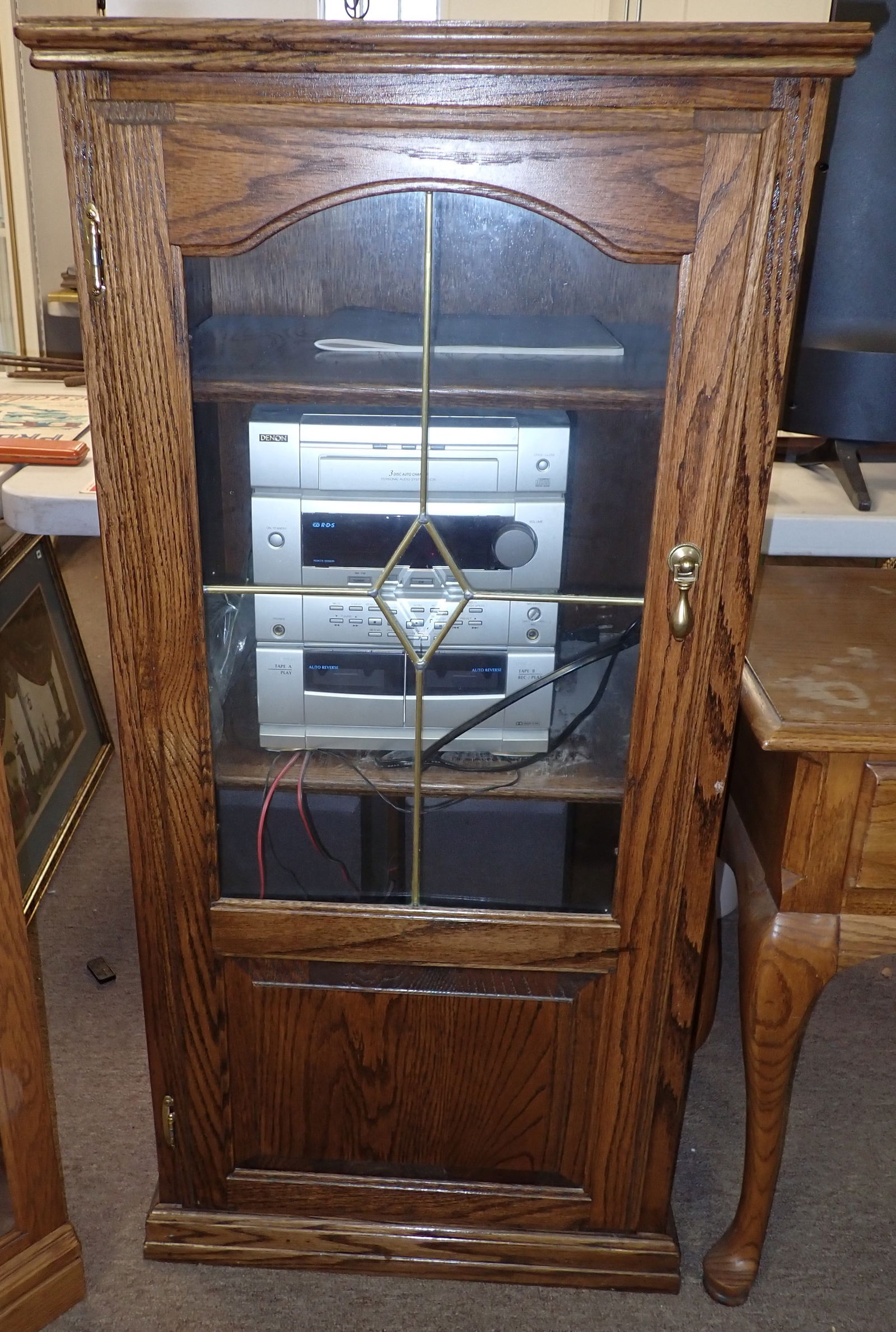 Denon D-C35 Audio System w/ Stereo Cabinet (1 of 4)