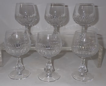 6 Spode Goblets
