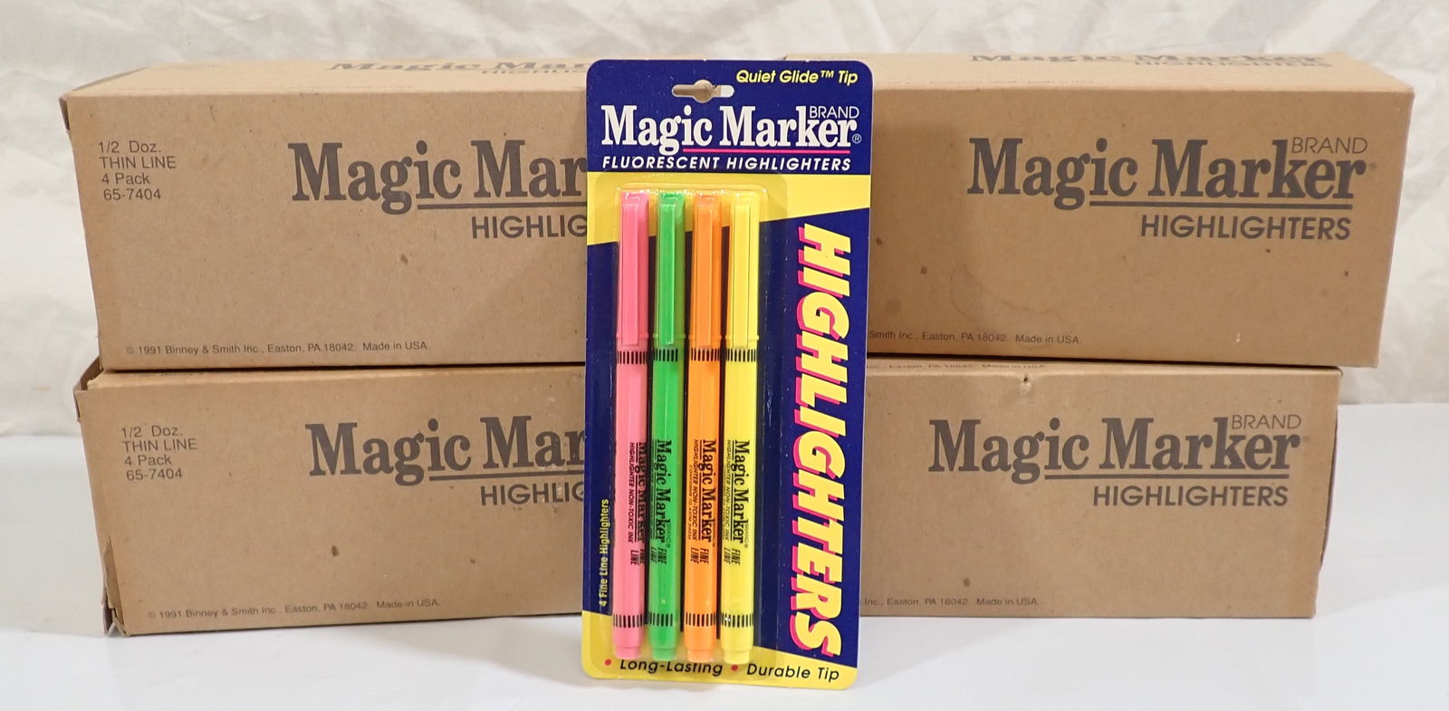 Binney & Smith Magic Marker Fluorescent Highlighters (1 of 3)