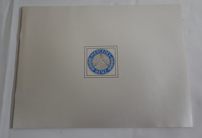 3 1977 Mercedes Benz Catalog