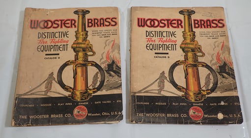 1949 Wooster Brass Fire Fighting Equipment Catalogs