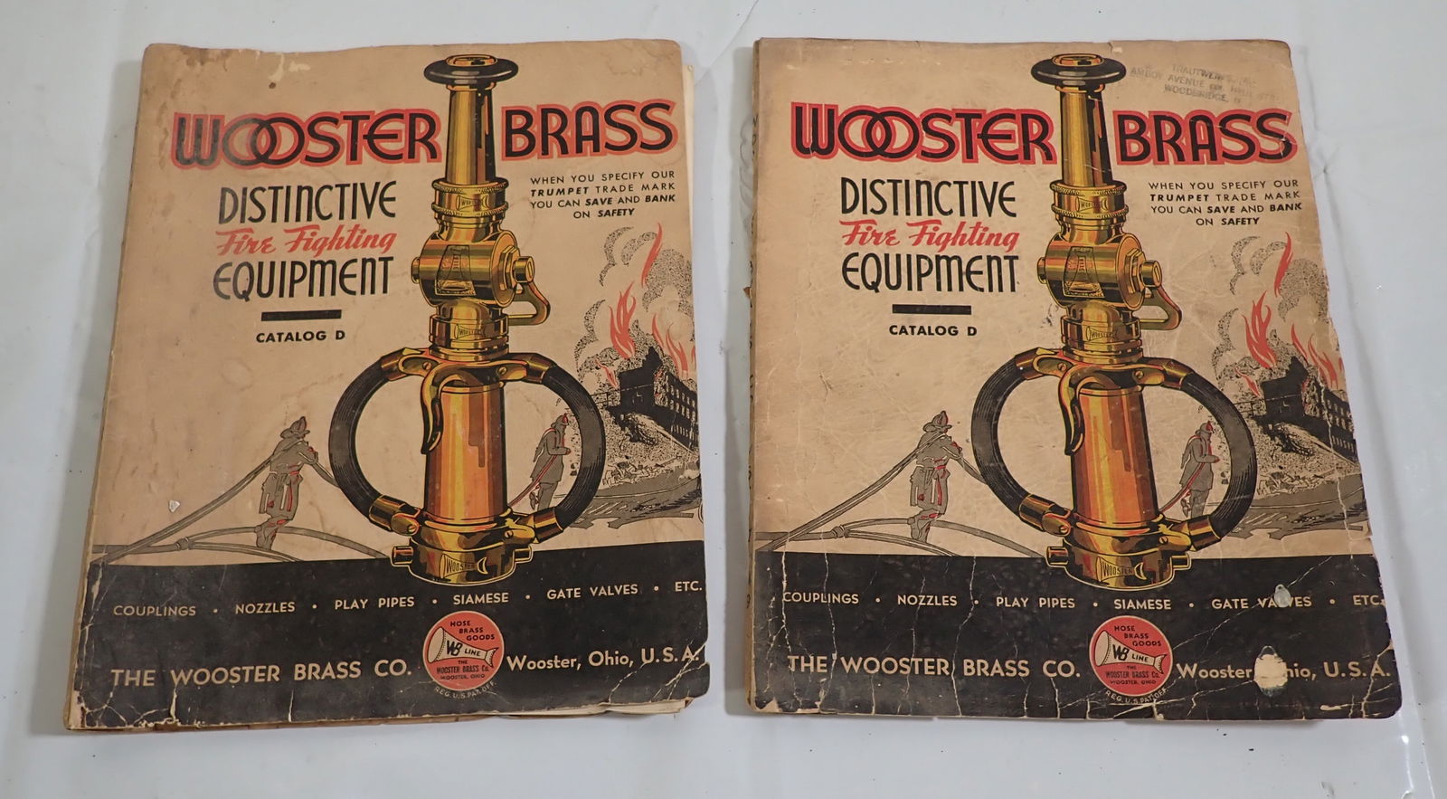 1949 Wooster Brass Fire Fighting Equipment Catalogs (1 of 7)
