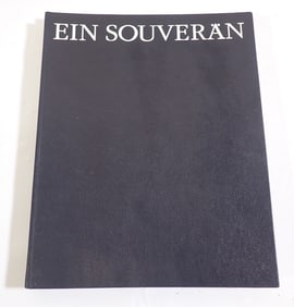 Ein Souveran Book with a Signature