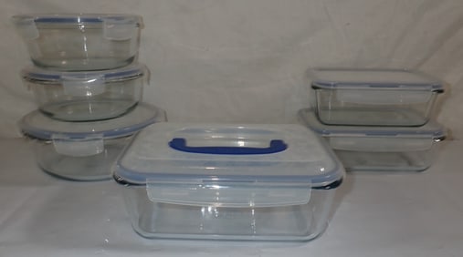 6 New Lock & Lock Containers