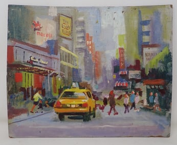 John Reilly New York City Lion King Painting