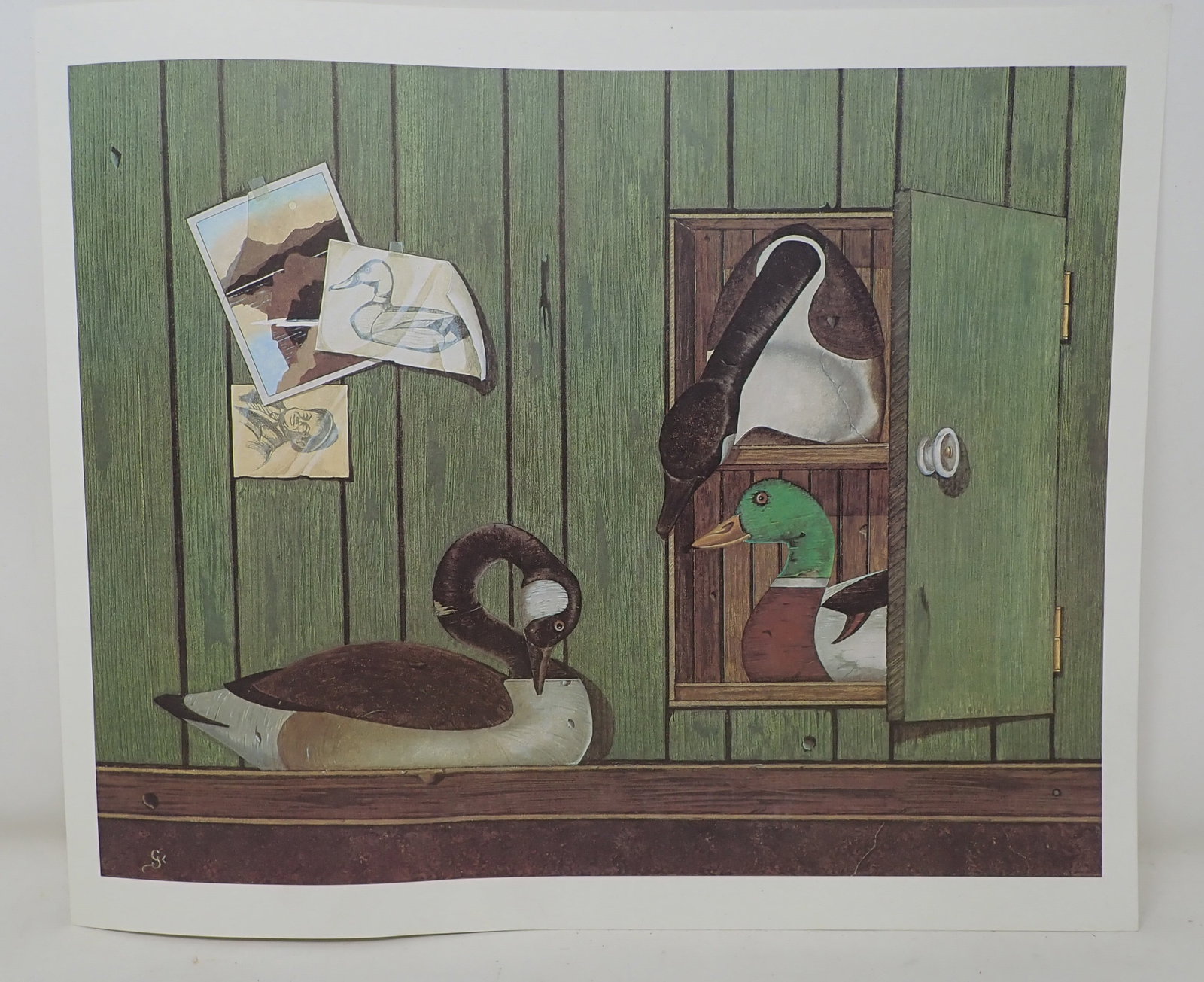 48 Sey Gelfand Decoy Prints: You are getting 48 prints in this lot. They are approx 12 1/2" x 15"