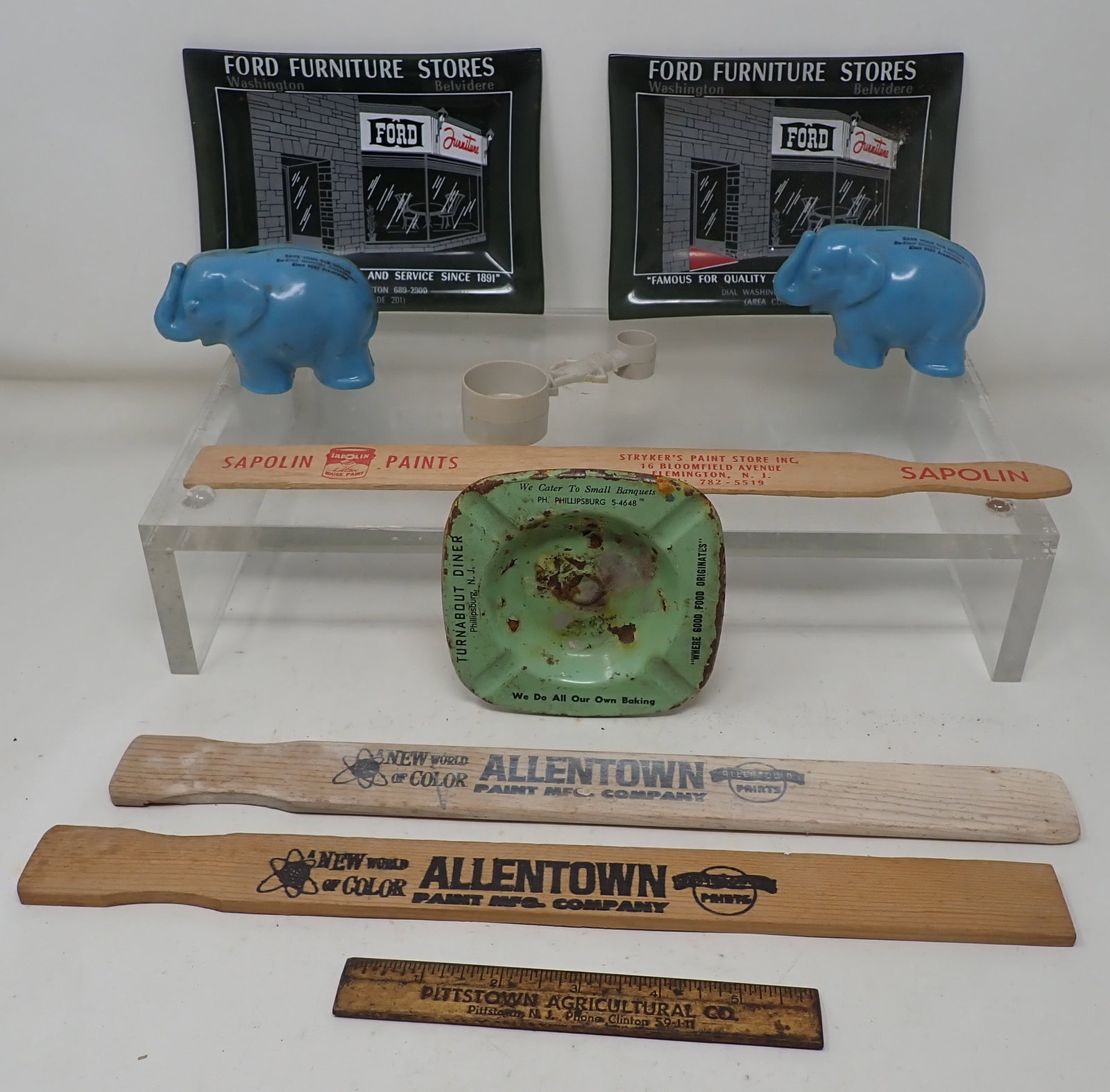 Ford Furniture Washington NJ Trays Political Elephant Banks: Getting all pictured