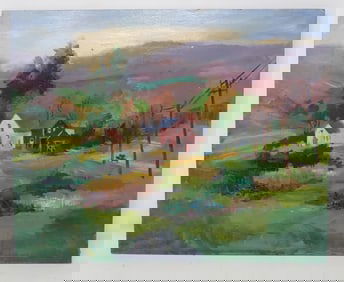 John Reilly Farm Country Painting