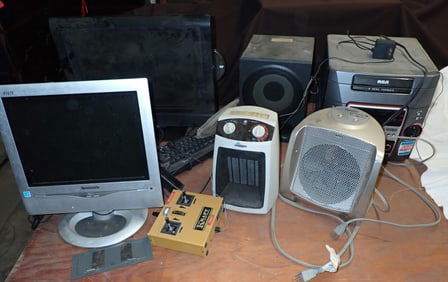 Stereos Monitors Heaters Misc Electronics