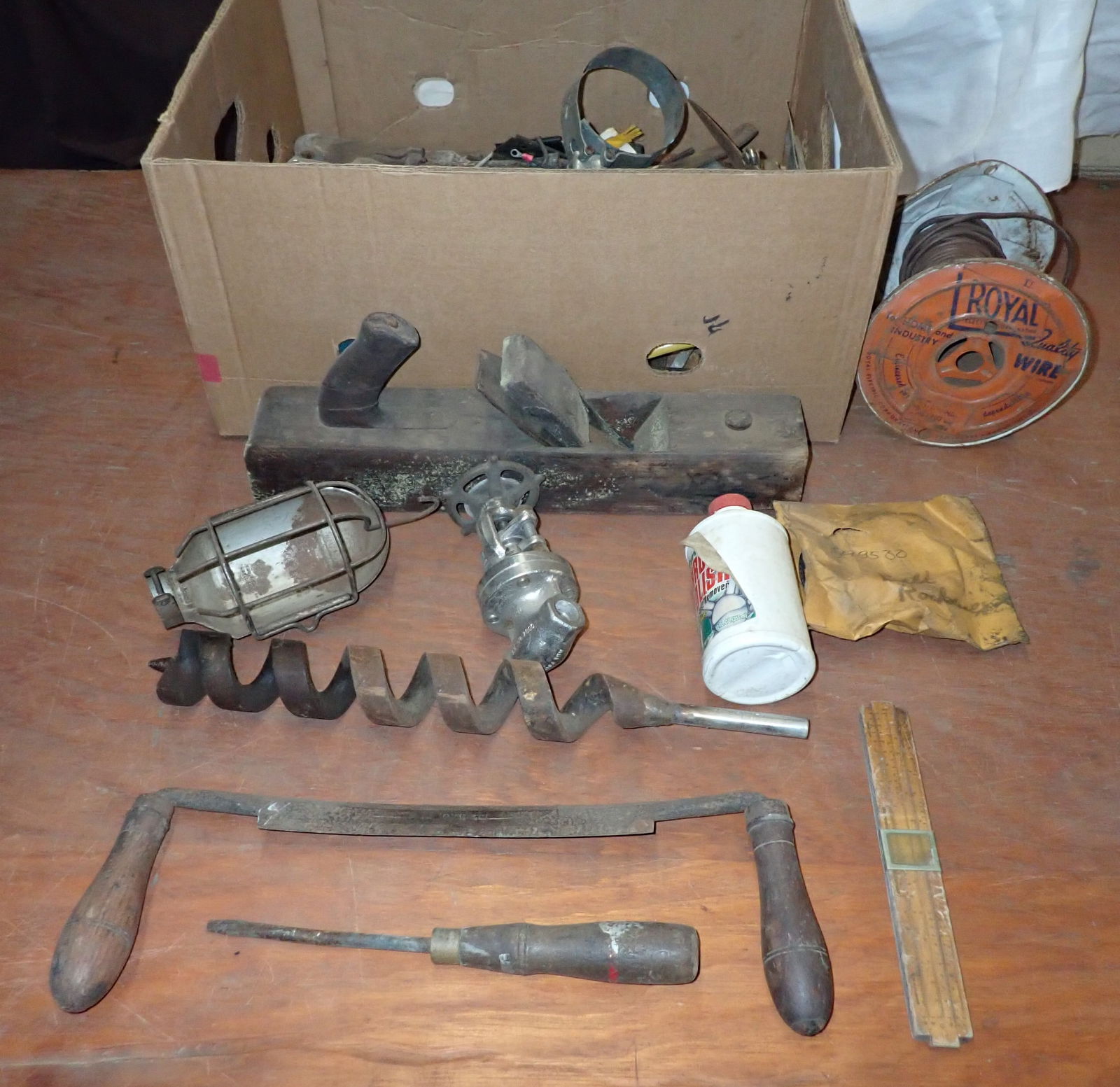 Auger Draw Knife Plane Misc Tools (1 of 4)