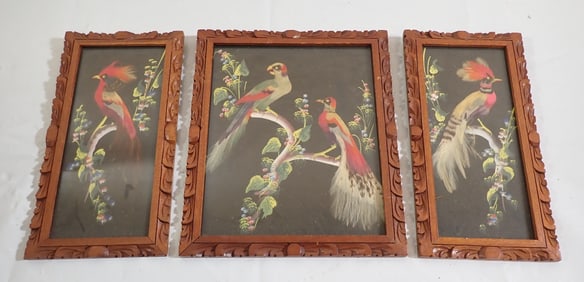 Oil & Feathers Bird Art