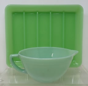 Baking Pan & Fire King Batter Bowl